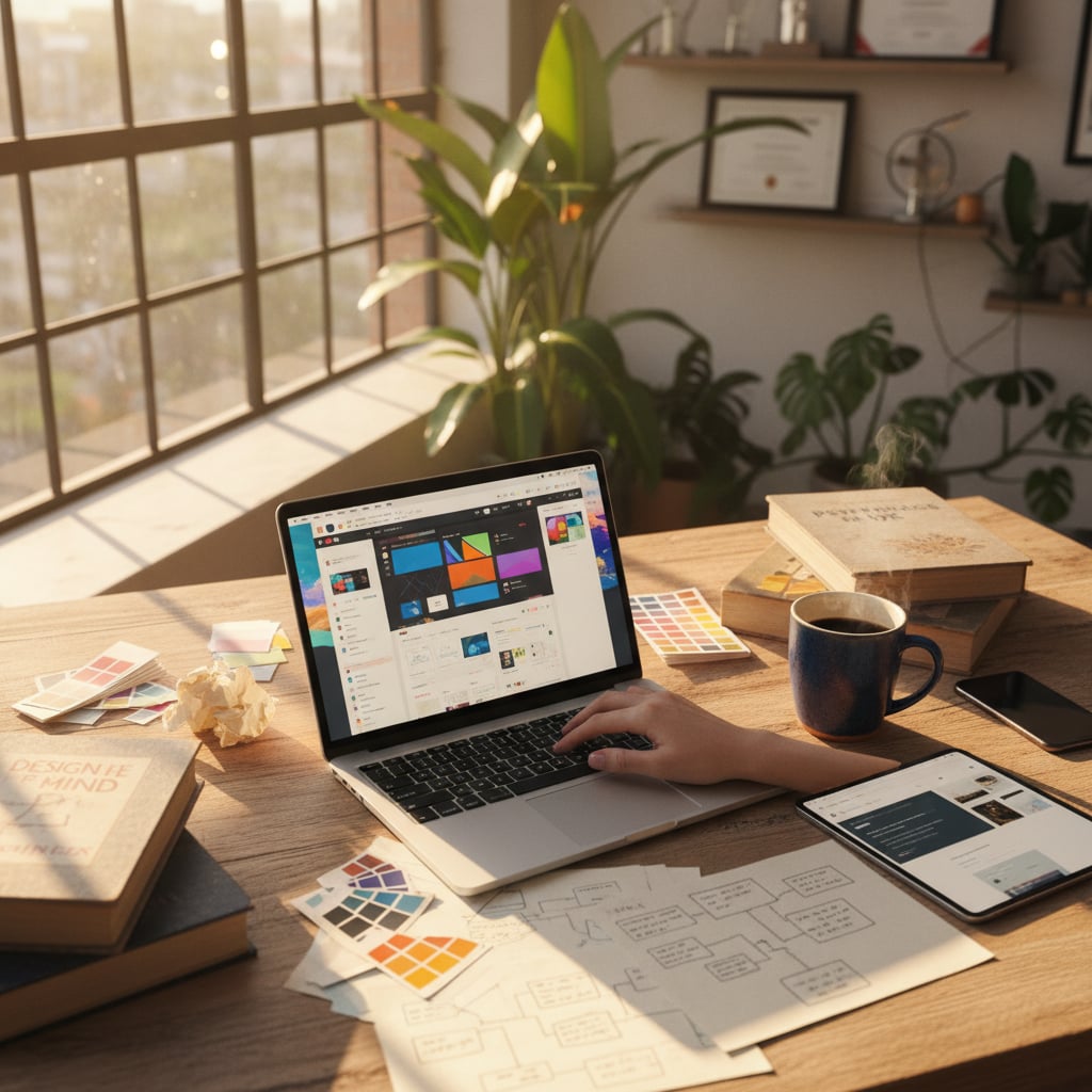 De psykologiske principper bag effektivt webdesign: Hvad farver og layout betyder for brugeradfærd